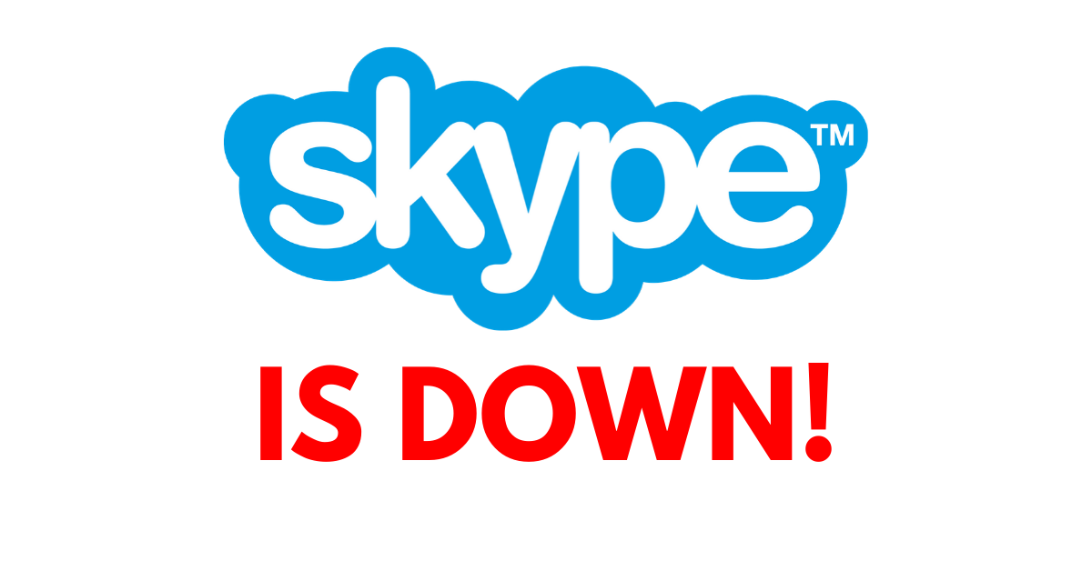 Skype is down, not working in Europe!